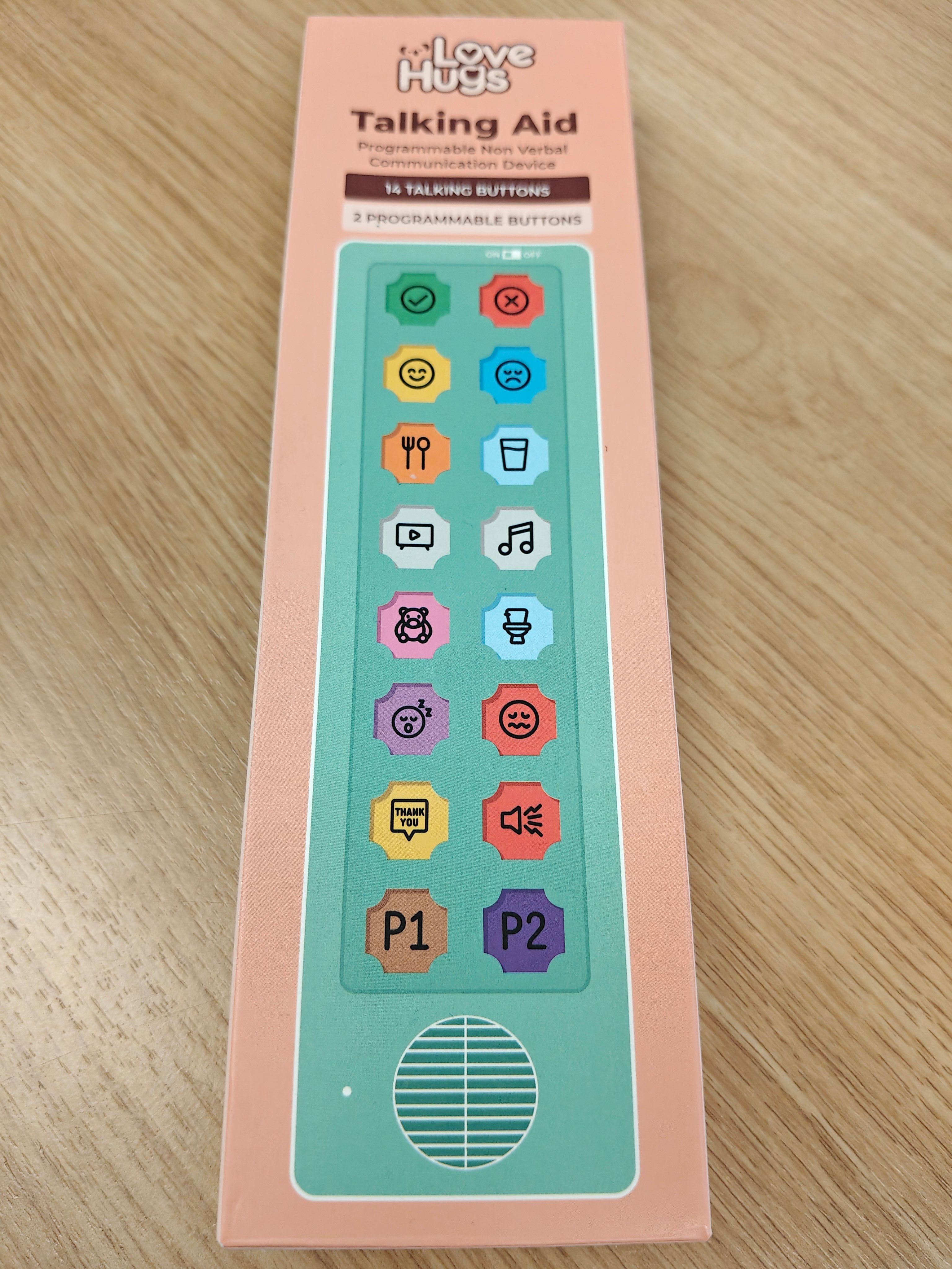 A talking aid communication device helping non-verbal individuals communicate